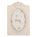 Clayre & Eef Photo Frame 10x15 cm Beige Plastic