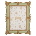Clayre & Eef Cadre photo 13x18 cm Vert Plastique