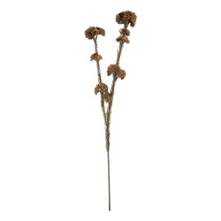 Clayre & Eef Kunstbloem 58 cm Bruin Kunststof