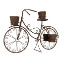 Clayre & Eef Supporto per piante Bicicletta 107x35x70 cm Marrone Metallo