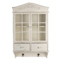 Clayre & Eef Wall Cabinet 45x19x71 cm White Wood