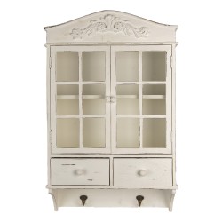 Clayre & Eef Wall Cabinet 45x19x71 cm White Wood