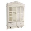 Clayre & Eef Wall Cabinet 45x19x71 cm White Wood