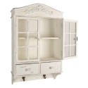 Clayre & Eef Wall Cabinet 45x19x71 cm White Wood
