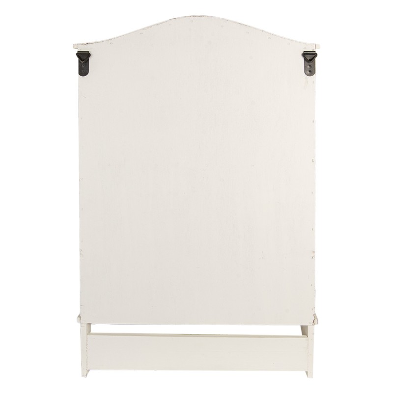 Clayre & Eef Wall Cabinet 45x19x71 cm White Wood