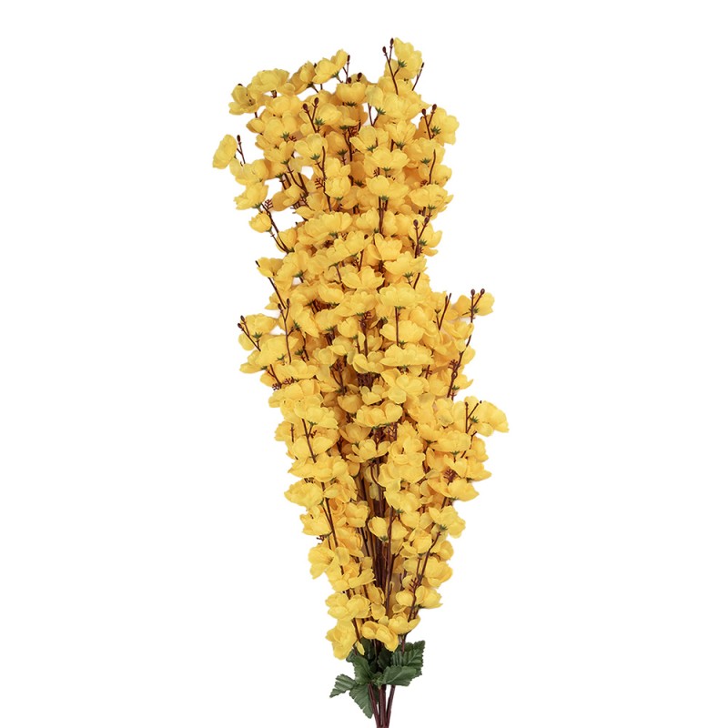 Clayre & Eef Fiore artificiale 100 cm Giallo Plastica