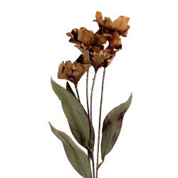 Clayre & Eef Artificial Flower 60 cm Brown Plastic