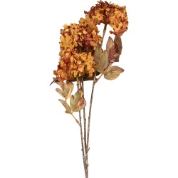 Clayre & Eef Fleur artificielle 76 cm Orange Plastique