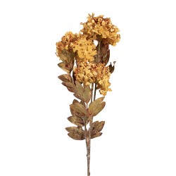 Clayre & Eef Kunstbloem 76 cm Geel Kunststof