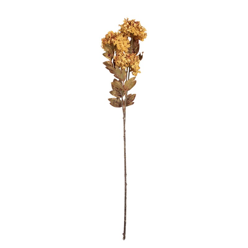 Clayre & Eef Kunstbloem 76 cm Geel Kunststof
