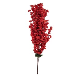 Clayre & Eef Artificial Flower 100 cm Red Plastic