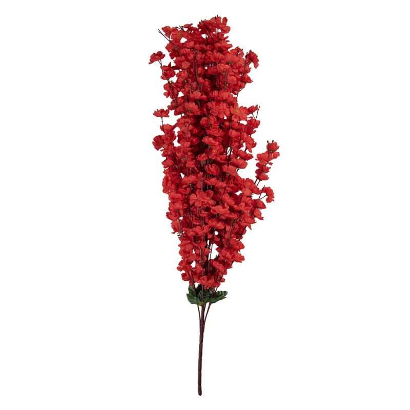 Clayre & Eef Artificial Flower 100 cm Red Plastic
