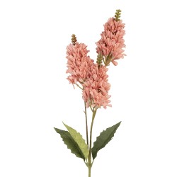Clayre & Eef Fleur artificielle 74 cm Rose Plastique
