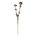 Clayre & Eef Fleur artificielle 58 cm Gris Plastique