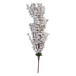Clayre & Eef Kunstblume 100 cm Weiß Kunststoff