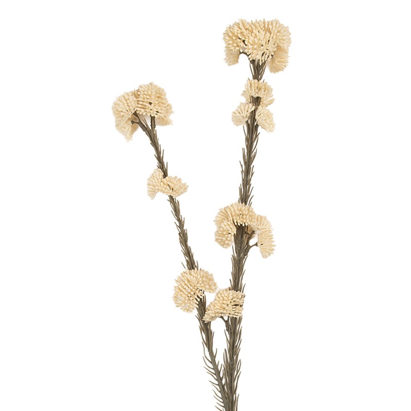 Clayre & Eef Artificial Flower 58 cm White Plastic