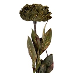 Clayre & Eef Kunstblume 65 cm Grün Kunststoff