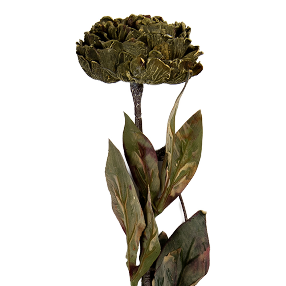 Clayre & Eef Kunstbloem 10x10x65 cm Groen Kunststof afbeelding 1