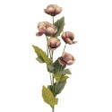 Clayre & Eef Kunstblume 10x10x63 cm Violett Kunststoff