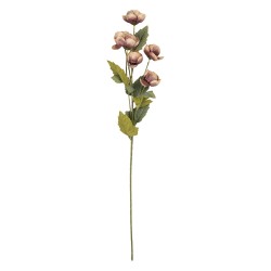 Clayre & Eef Kunstblume 10x10x63 cm Violett Kunststoff