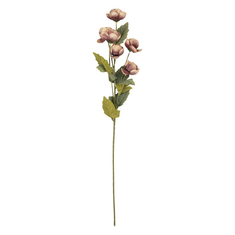Clayre & Eef Kunstblume 10x10x63 cm Violett Kunststoff