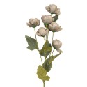 Clayre & Eef Kunstblume 10x10x63 cm Grau Kunststoff