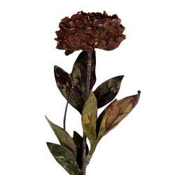 Clayre & Eef Kunstblume 65 cm Rot Kunststoff