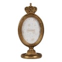 Clayre & Eef Cornice per foto 7x9 cm Color oro Plastica