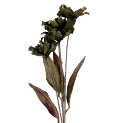 Clayre & Eef Artificial Flower 60 cm Green Plastic