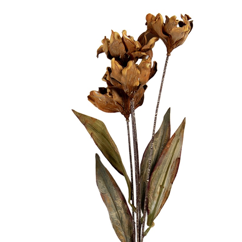 Clayre & Eef Kunstblume 60 cm Beige Kunststoff