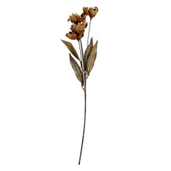 Clayre & Eef Kunstblume 60 cm Beige Kunststoff