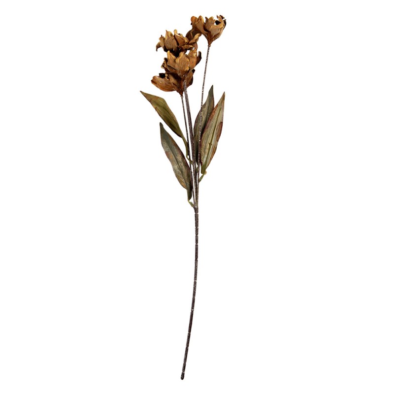 Clayre & Eef Kunstblume 60 cm Beige Kunststoff