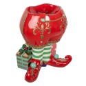 Clayre & Eef Kerstboom Standaard Schoenen 57x41x66 cm Rood Kunststof