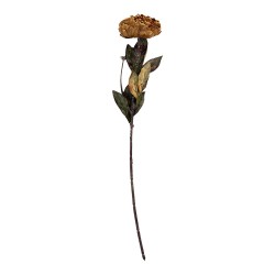 Clayre & Eef Fleur artificielle 65 cm Jaune Plastique