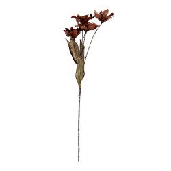 Clayre & Eef Kunstblume 60 cm Orange Kunststoff