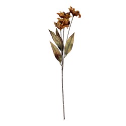 Clayre & Eef Kunstbloem 60 cm Oranje Kunststof