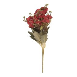 Clayre & Eef Kunstblume 32 cm Rot Kunststoff