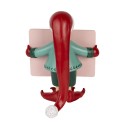 Clayre & Eef Decorative Figurine Elf 18x15x23 cm Red Plastic
