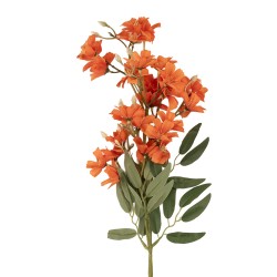 Clayre & Eef Kunstblume 72 cm Orange Kunststoff
