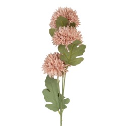 Clayre & Eef Fleur artificielle 64 cm Rose Plastique