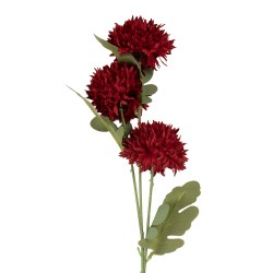 Clayre & Eef Kunstblume 64 cm Rot Kunststoff
