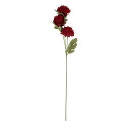 Clayre & Eef Kunstblume 64 cm Rot Kunststoff