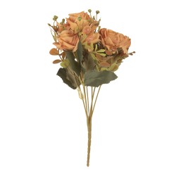 Clayre & Eef Kunstblume 29 cm Orange Kunststoff