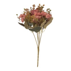 Clayre & Eef Fleur artificielle 29 cm Rose Plastique