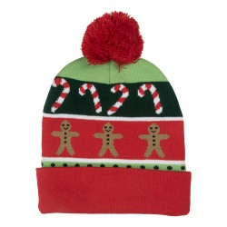 Juleeze Mütze Damen Rot Acryl