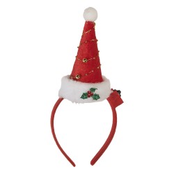 Clayre & Eef Bandeau de Noël 27 cm Rouge Plastique