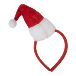 Clayre & Eef Bandeau de Noël 12x6x22 cm Rouge Plastique