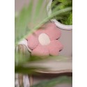 Clayre & Eef Cuscino decorativo Fiore 45x45cm Rosa Sintetico