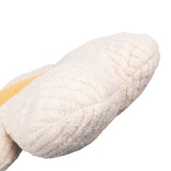 Clayre & Eef Cuscino decorativo Fiore 45x45cm Bianco Sintetico