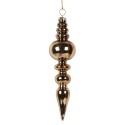 Clayre & Eef Weihnachtskugel Ø 4x16 cm Goldfarbig Glas